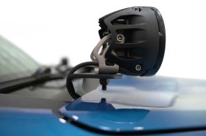 GMC 1500 Light Brackets - Addictive Desert Designs - Ditch Light Brackets - Hammer Black - `22-`27 GMC 1500 Light Brackets - Addictive Desert Designs - Ditch Light Brackets - Hammer Black - `22-`27